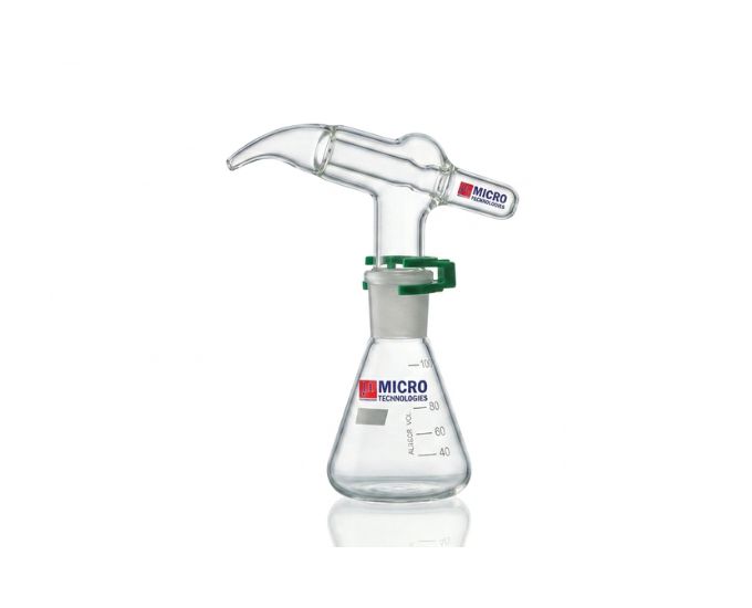 Tilt Measure Flask for Accurate Liquid Dispensing in Laboratory Applications - Product Image