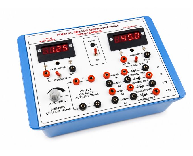 PN Junction Diode and Zener Diode Characteristics Trainer