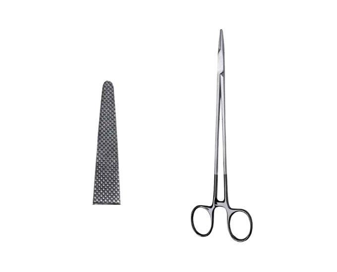 Debakey Needle Holder with Tungsten Carbide Jaws for Suturing